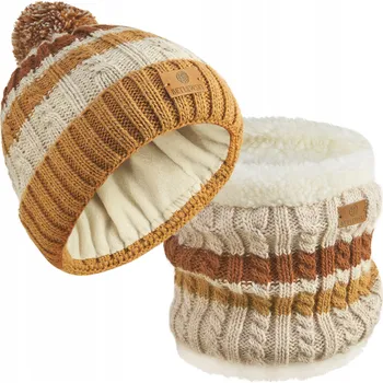 Čepice Betlewski dětská souprava 2 ks dílná, vícebarevná, velikost 56