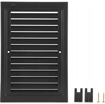 Větrací mřížka Ventilační mřížka Ventilační Hydroland černá