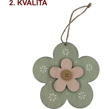 Velikonoční dekorace Kytka k zavěšení 2. jakost D5983/2B