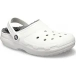 Crocs Classic Lined Clog bílé/šedé