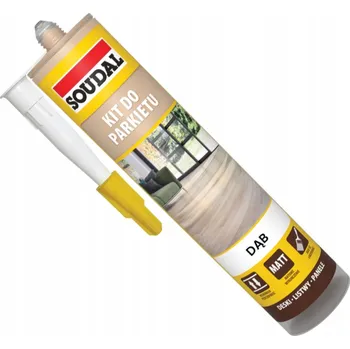 Tmel Soudal Akrylový tmel na parkety, odstín dub, 280 ml