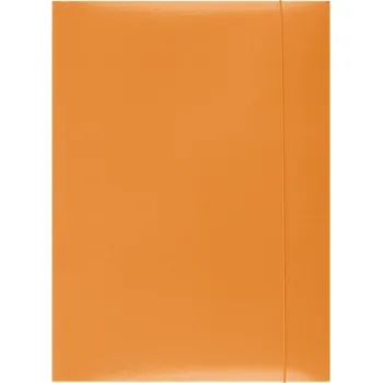 Desky s gumou A4 Kartonové Lakované Oranžové Office Products