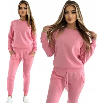 Dámské spodní prádlo Dámská tepláková souprava světle růžová BEZ KAPUCE - pohodlí a klasika XL