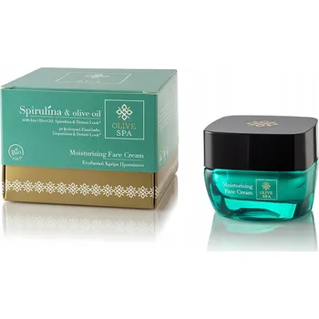 Pleťový krém Hydratační krém pro všechny typy pleti Spirulina Suchá citlivá pleť Olive