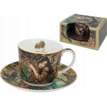 Carmani, šálek s podšálkem 230 ml - LAURA LOZANO/Lady's Floral Symphony