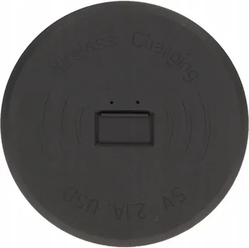 Elektrická zásuvka USB zásuvka do desky stolu Orno černá