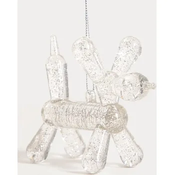 Vánoční ozdoba Závěsná vánoční dekorace BIJOU pes 755279