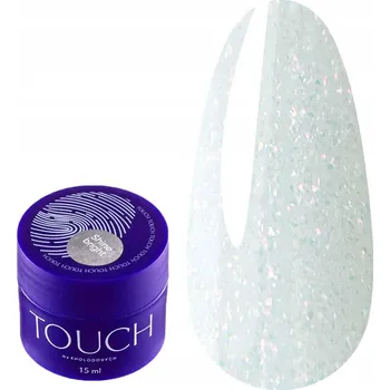 Lak na nehty Stavební gel Touch Builder Gel Shine Bright 04 mléčný s leskem 15 ml