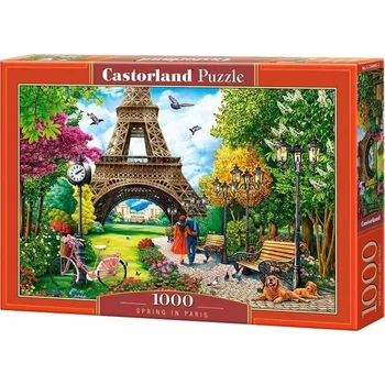 Puzzle Puzzle 1000 dílků Jaro v Paříži CASTOR