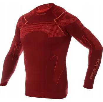 Spodní prádlo s dlouhým rukávem Brubeck THERMO červený vel. XXL