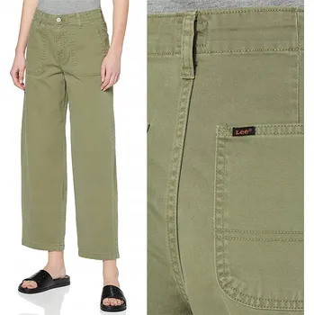 Dámské kalhoty LEE WIDE LEG kalhoty rovné volné W28 L33