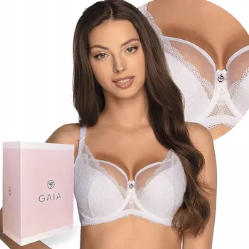 Podprsenka Gaia podprsenka polovyztužená bílá velikost 80G