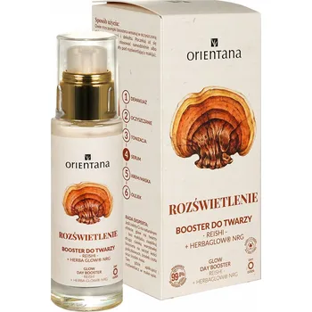 Pleťový krém Rozjasňující pleťový krém Orientana Booster 0 SPF na den 30 ml