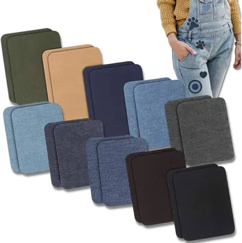 Nášivka Camerazar Velká sada 20 kusů nášivek na džíny, kalhoty, TERMÁLNÍ ZÁPLATY, nažehlovací záplaty