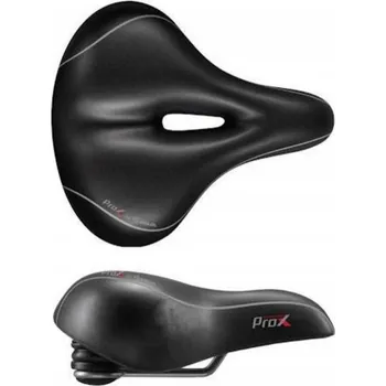 Sedlo na kolo SEDLO NA KOLO VELO PROX ELASTOMERY ČERNÉ GELOVÉ