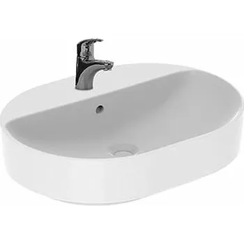 Umyvadlo Umyvadlo na desku oválné Koło Variform 45 cm bílé