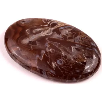 Sběratelství Kabošon Turecký Tyčinkový Achát č.6596 (41x26x6mm)