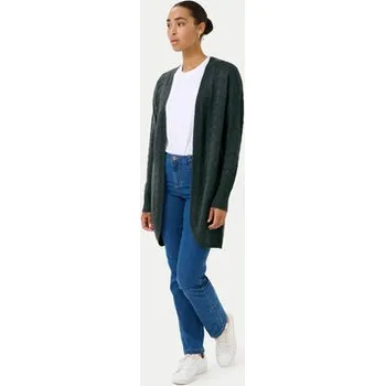 Dámský svetr Kaffe Kardigan Kaemria 10506359 Černá Regular Fit XS