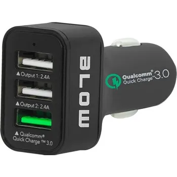 Nabíječka do auta Automobilová 5V 12/24V 2.4A QC 3.0
