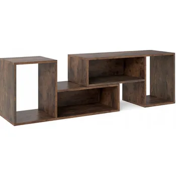 Televizní stolek 2dílná TV skříňka TV stolek pro televizi do 60 palců