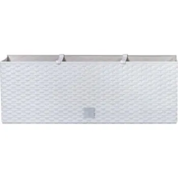 Květináč Bílý plast Květináč Prosperplast 51,4 cm x 19 x 18,6 cm