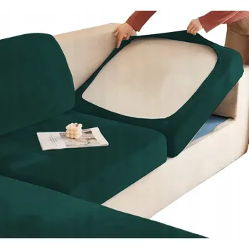 Obraz Potah na pohovku (kanape) Ubieramy-meble zelený