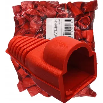 Síťový konektor Krytky konektorů RJ45 Assmann X-ML-SR-V11-RD 100 kusů