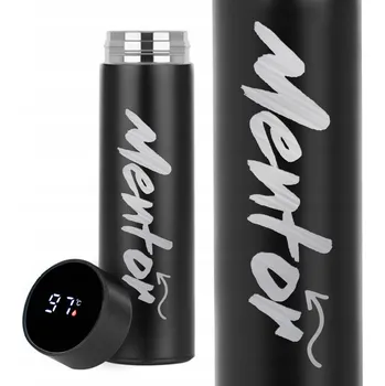 Termoska Termoska Smart LED Černá Termická | Dárek ke Dni učitelů | Mentor