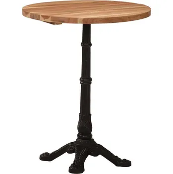 Zahradní nábytek vidaXL Balkonový stolek Ø 60 x 76 cm masivní akáciové dřevo [321088]