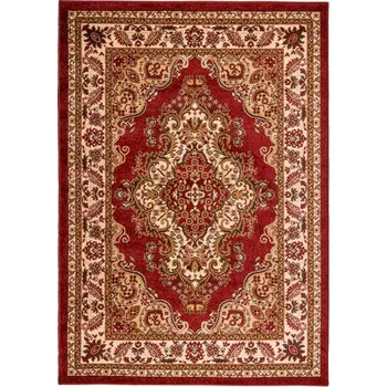 Koberec Vopi Kusový koberec Medailon 6985 red cream (Varianta: 80 x 150 cm)