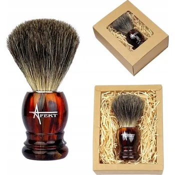 Štětka na holení Štětka na holení z jezevce 100% - Ideální Dárek. Husté, měkké a jemné štětiny