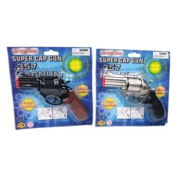 Pistolet metalowy na kapiszony spłonka MIX