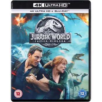 Blu-ray film Jurassic World: Fallen Kingdom Blu-ray 4K disk