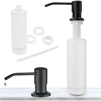 Dávkovač mýdla Dávkovač VASERO dávkovač 350 ml černý