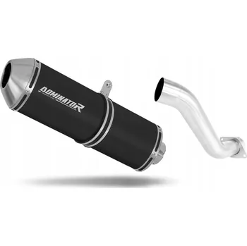Výfuk pro motocykl VFR 750 1990 - 1992 Vyvýšený výfuk tlumič OVR BLACK DOMINATOR