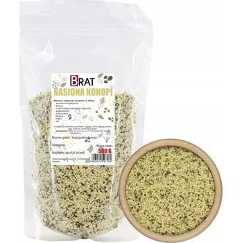 Semínka konopí BRAT 500 g