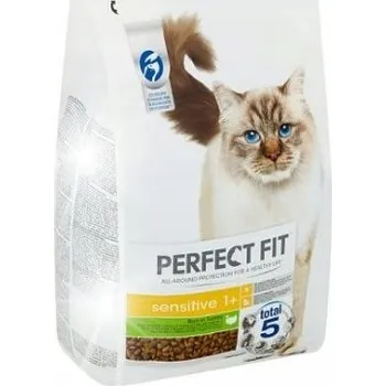 Krmivo pro kočku PERFECT FIT suché krmivo pro kočky Sensitive s krůtím masem 7 kg