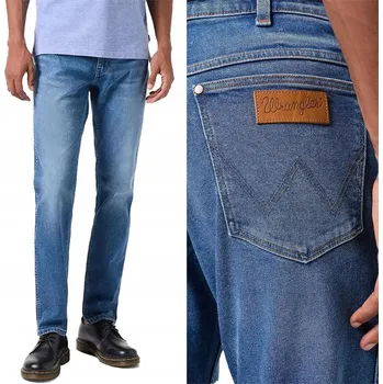 Pánské džíny Wrangler River pánské džíny se zúženými nohavicemi, velikost 34/32