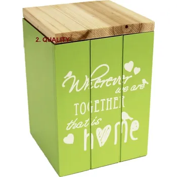 Úložný box Dřevěný box D0701B 2. jakost