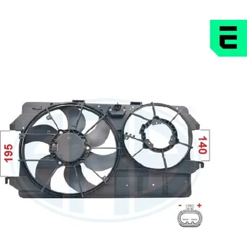 Chladič motoru Větrák, chlazení motoru ERA 352124