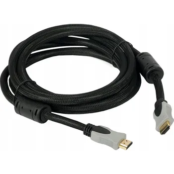 Video kabel HDMI kabel 1.4 Signal 2055, opletený, černý, 3 m