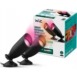 2x LED Zahradní Reflektor Zapichovací IP65 Vodotěsný RGB SMART WiFi WiZ