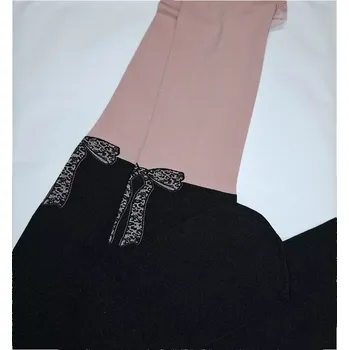 Dámské punčochy Dívčí punčochy Safari Twist 40 DEN - 140-146 / pudrově růžová