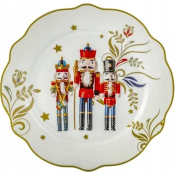 Talíř 4 x vánoční louskáček na ořechy talíř Louskáček