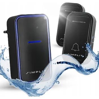 Domovní zvonek Bezdrátový zvonek + 2x vysílač A6 Simplit