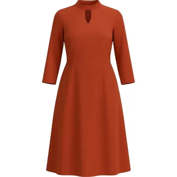 Dámské šaty Zocha Dámské společenské šaty Z057 Z057_rust XL