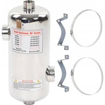 Výměník tepla Bazénový výměník tepla MF135-40kW + příslušenství