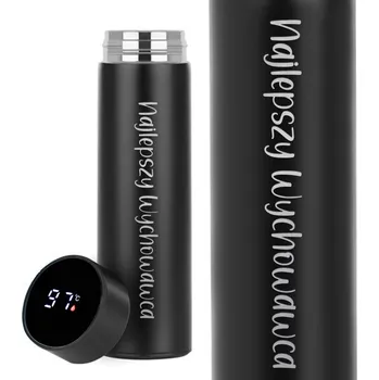 Termoska Termoska Smart LED Černý | Dárek Den Učitelů | Nejlepší Třídní Učitel/Učitelka