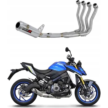Výfuk pro motocykl GSX-S 1000 / GT / 950 2021 - 2024 Kompletní výfukový systém, svod a tlumič GP DOMINATOR