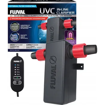 Fluval UVC in-line čistička vody - UV-C lampa do akvária 400l